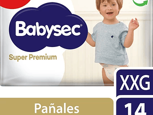 Babysec Pañal Bebe Super Premium Xxg 14u