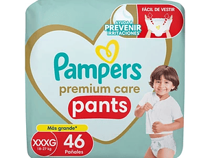 Pampers Pants Premium Care XXXG 46 Unidades