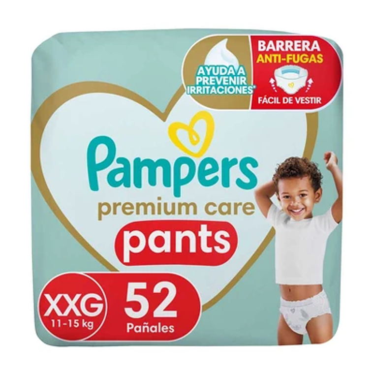 Pañales Pampers Pants XXG 52 Un 1