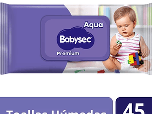 Toallitas Húmedas Babysec Premium 45 un