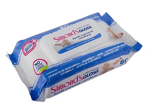 Simonds Toallas Húmedas Gloss X 60 Unidades