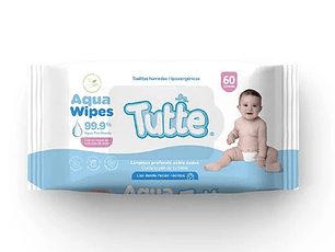 Tutte Toallas Húmedas 99% de Agua 60 unidades