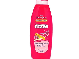 Simonds Shampoo Brillitos Argan 400 Ml