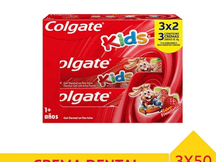 Pasta Dental Colgate Kids Fresantástico 3X50G