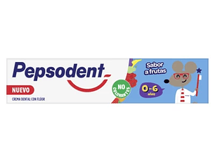 Pepsodent Pasta Dental Niño 6 años Fruta 90gr