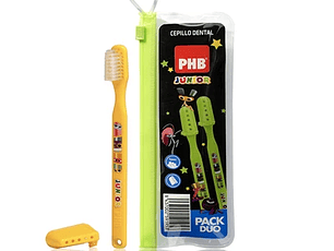 Phb Cepillo Dental Niño Pack Duo Junior + Estuche