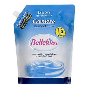 Bellekiss Jabón Líquido Cremoso Doypack 1.5 L