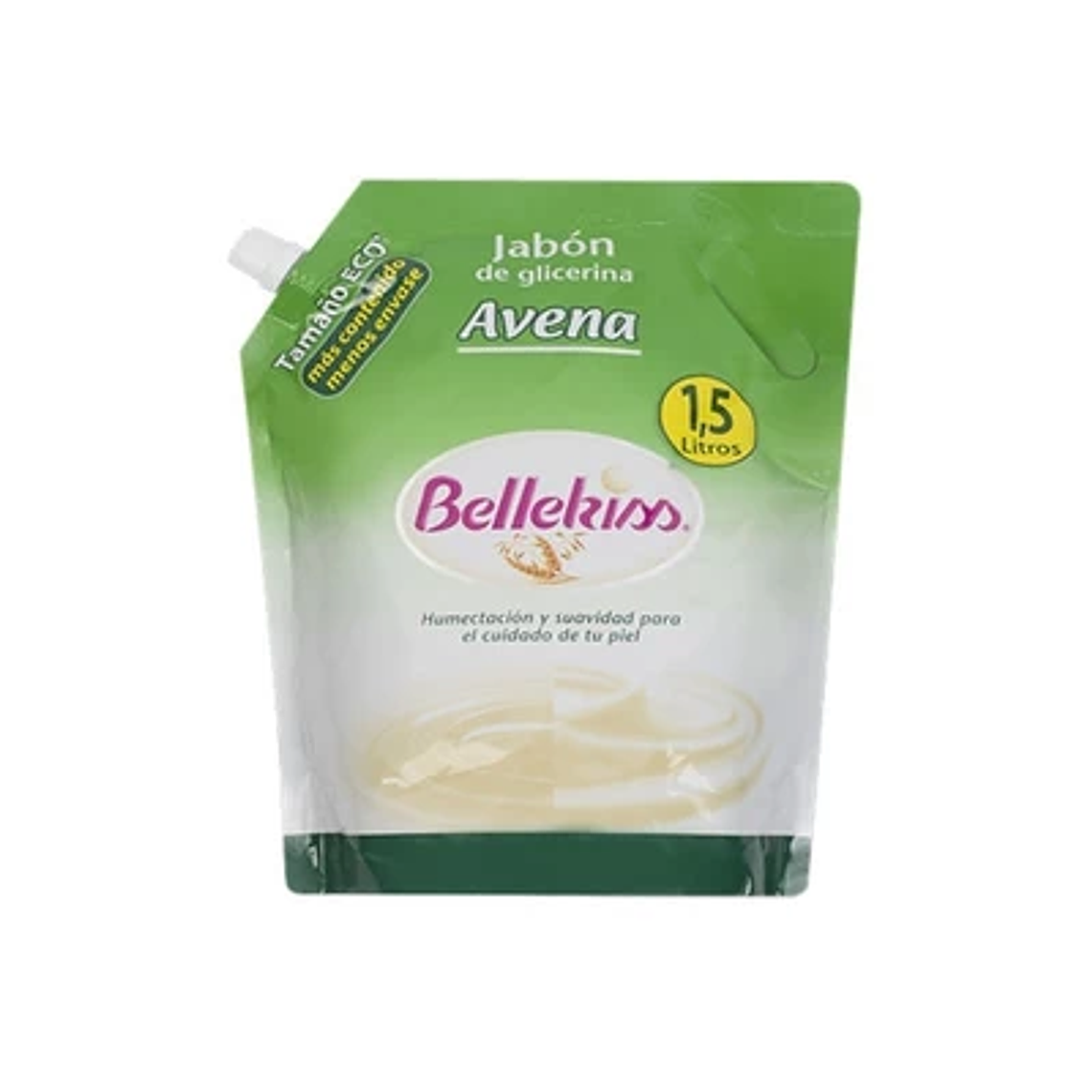 Bellekiss Jabón Líquido Avena Doypack 1.5 L 1
