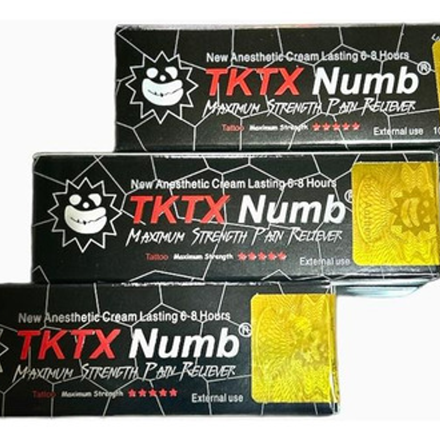 Crema Tktx NUMBS 22% LIDOCAINE