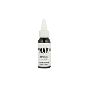 Tinta De Tatuaje Black Dynamic Originales 1oz