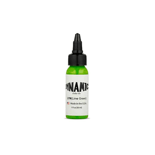 Tinta De Tatuaje Dynamic Lyme Green Originales 1oz