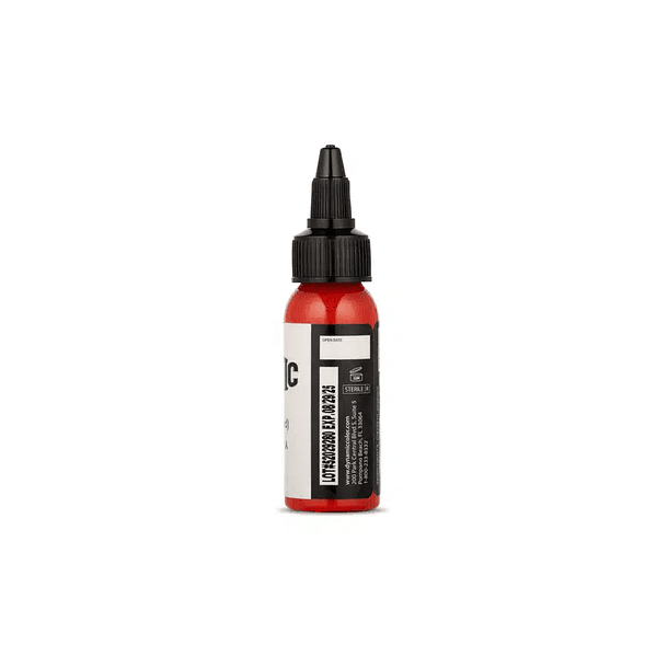 Tinta De Tatuaje Dynamic Chinese Red Originales 1oz 2