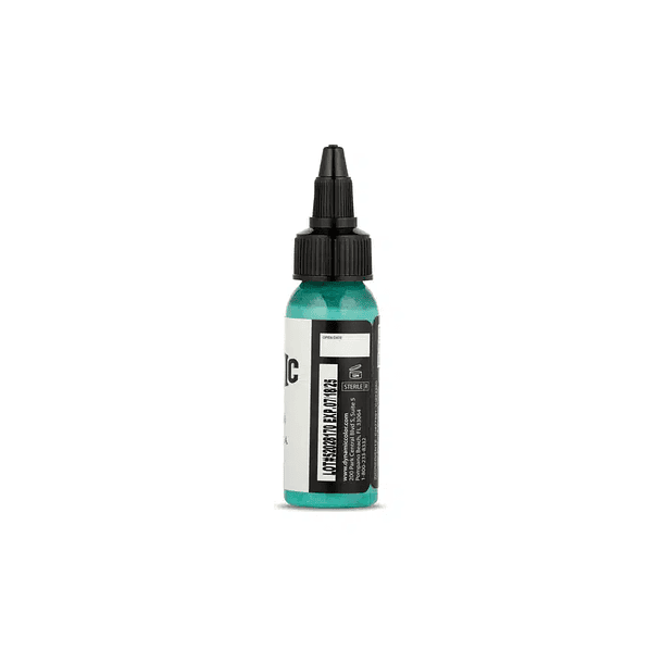 Tinta De Tatuaje Dynamic Turquesa Originales 1oz 3