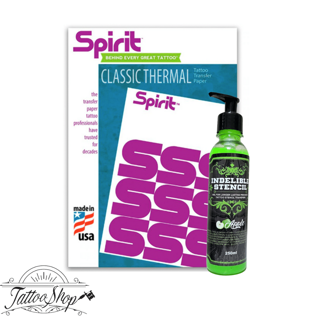 Pack Stencil Neon Aroma Apple + Papel Hectográfico 10 U: Despierta tus Sentidos con Frescura y Precisión