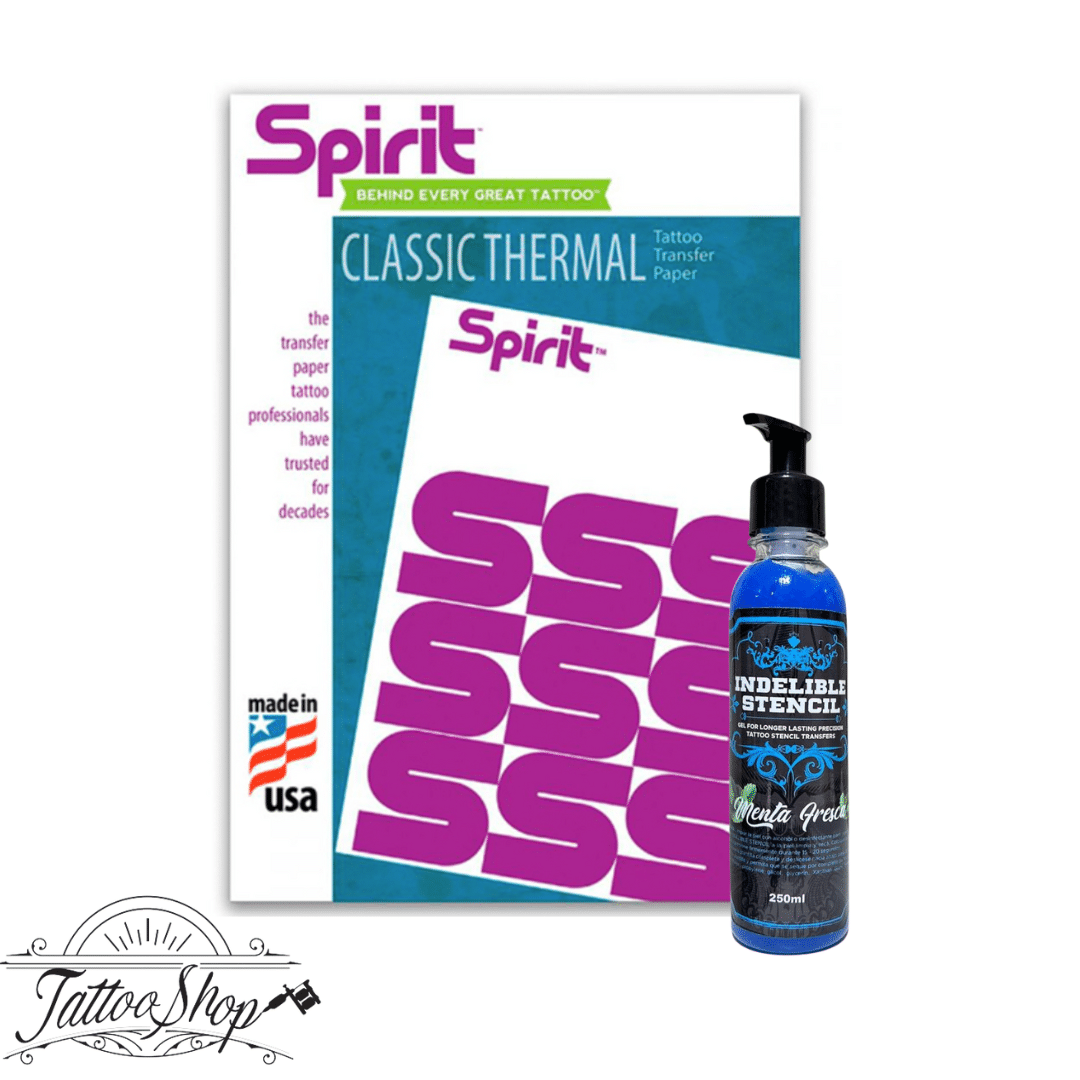 Pack Stencil Neon Aroma Menta Fresh + Papel Hectográfico 10 U: Frescura y Precisión para tus Creaciones