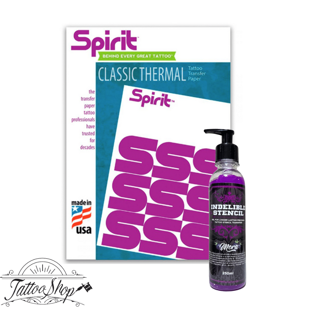 Pack Stencil Neon Aroma Mora + Papel Hectográfico 10 U: Despierta tus Sentidos con Frescura y Precisión