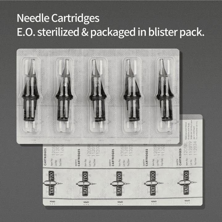 Cartuchos Cartridge 1207 RL Para Tatto 3