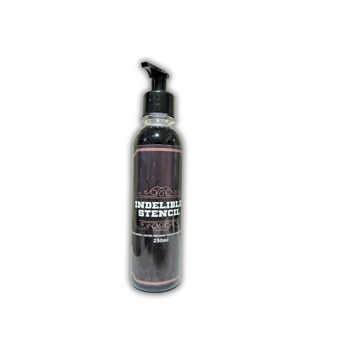 Indeleble Stencil Negro 250 ml