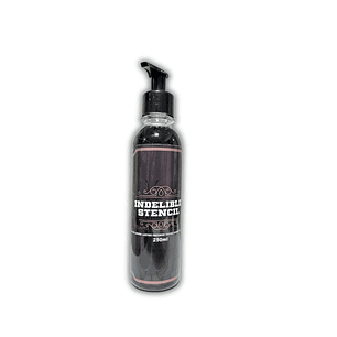 Indeleble Stencil Negro 250 ml