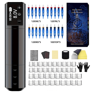 Kit de máquina de tatuaje Poseidon 11K Pro