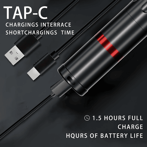 Kit de Máquina de Tatuaje Inalámbrica V75 2