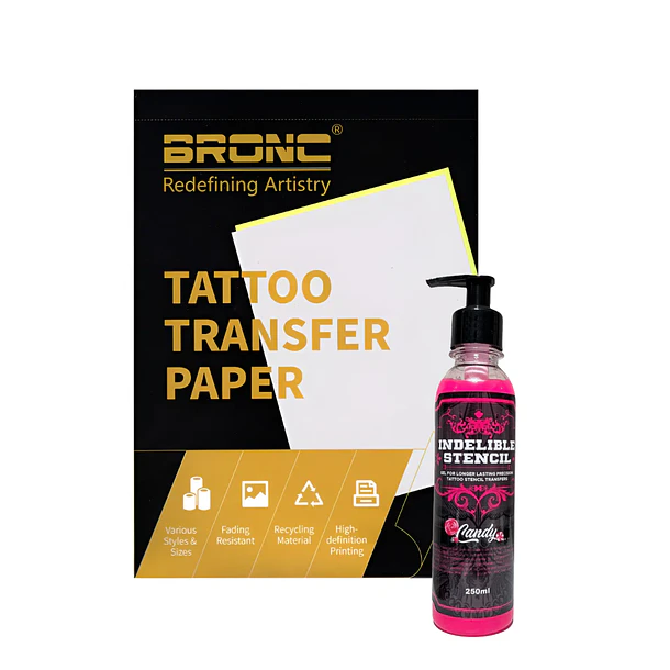 Pack Stencil Neon Aroma Candy + Papel Hectográfico 10 U