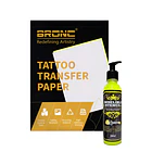Pack Stencil Neon Aroma Lemon + Papel Hectográfico 10 U 1