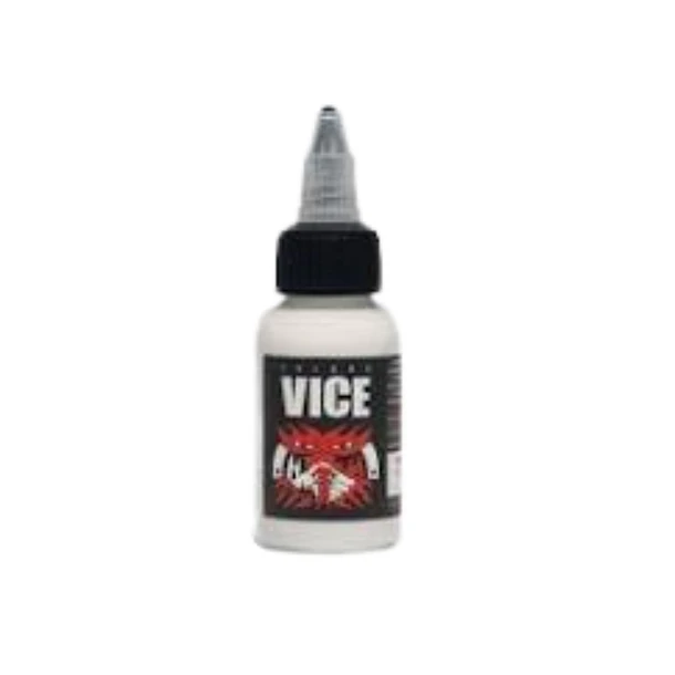 Tinta Vice El Gato Blanco 1 oz Blanco Puro y de Alta Fijación