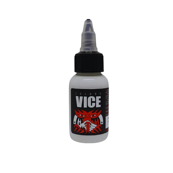 Tinta Vice El Gato Blanco 1 oz Blanco Puro y de Alta Fijación
