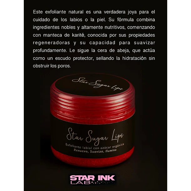 Star Sugar Lips – Exfoliante Labial Natural 2