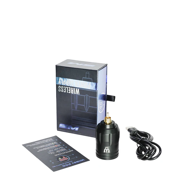 Bateria Fuente de Poder Inalámbrica Tatuaje AVA Recargable 4V-12V 1