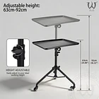 Mesa Auxiliar para Tatuaje AVA con Ruedas – Bandeja 50x35 cm 5