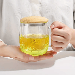 Taza Infusora vidrio