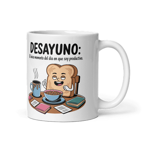 Taza Desayuno – El único momento del día que soy productivo