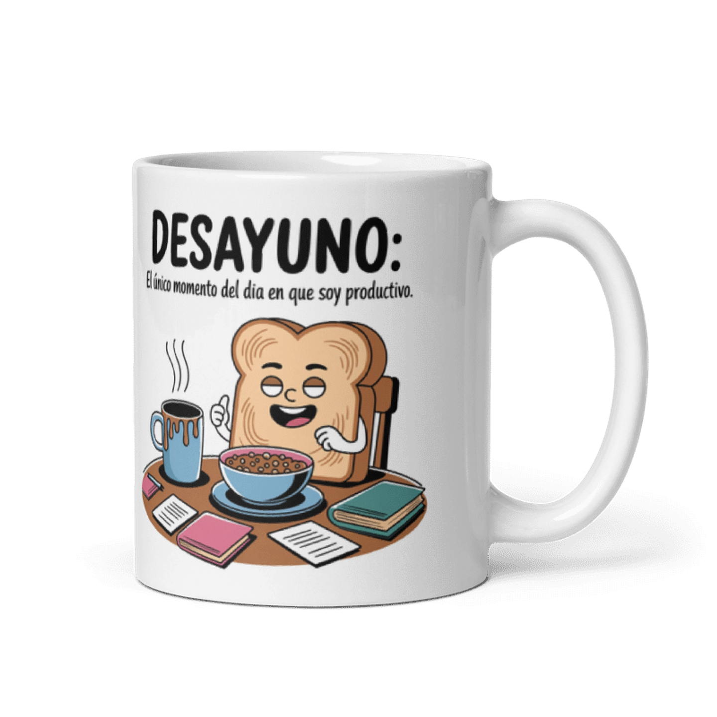 Taza Desayuno – El único momento del día que soy productivo 1
