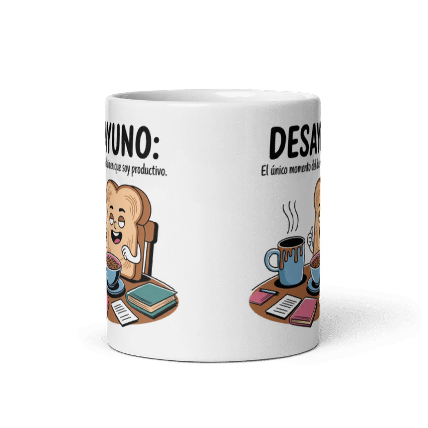 Taza Desayuno – El único momento del día que soy productivo 3