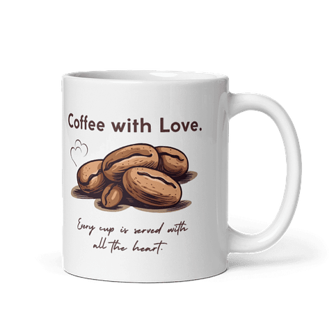 Taza Desayuno – Coffee with Love