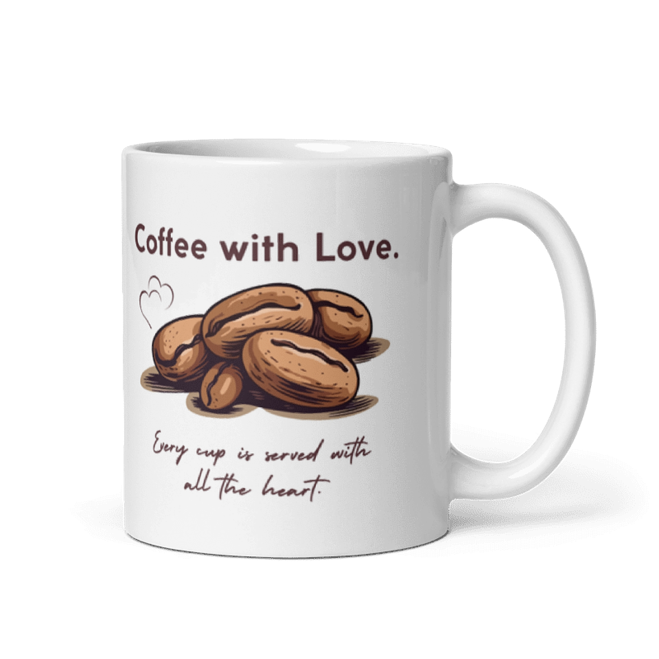 Taza Desayuno – Coffee with Love 1
