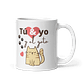 Taza Desayuno - Tú y yo & el gato  - Miniatura 1