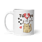 Taza Desayuno - Tú y yo & el gato  - Miniatura 2