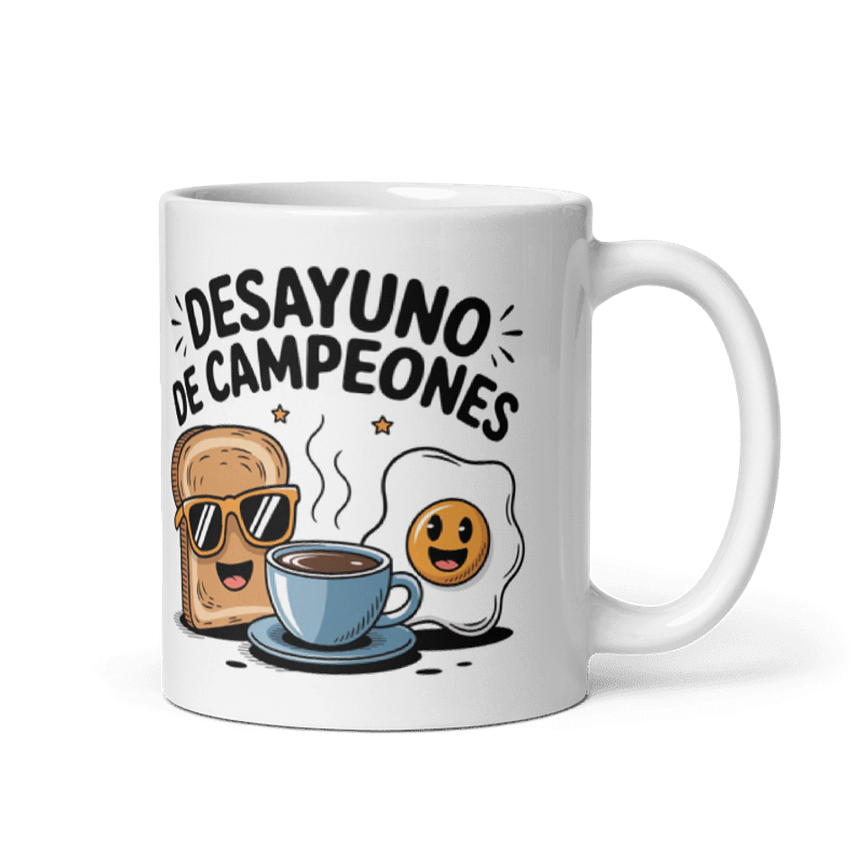 Taza Desayuno - Desayuno de campeones 1