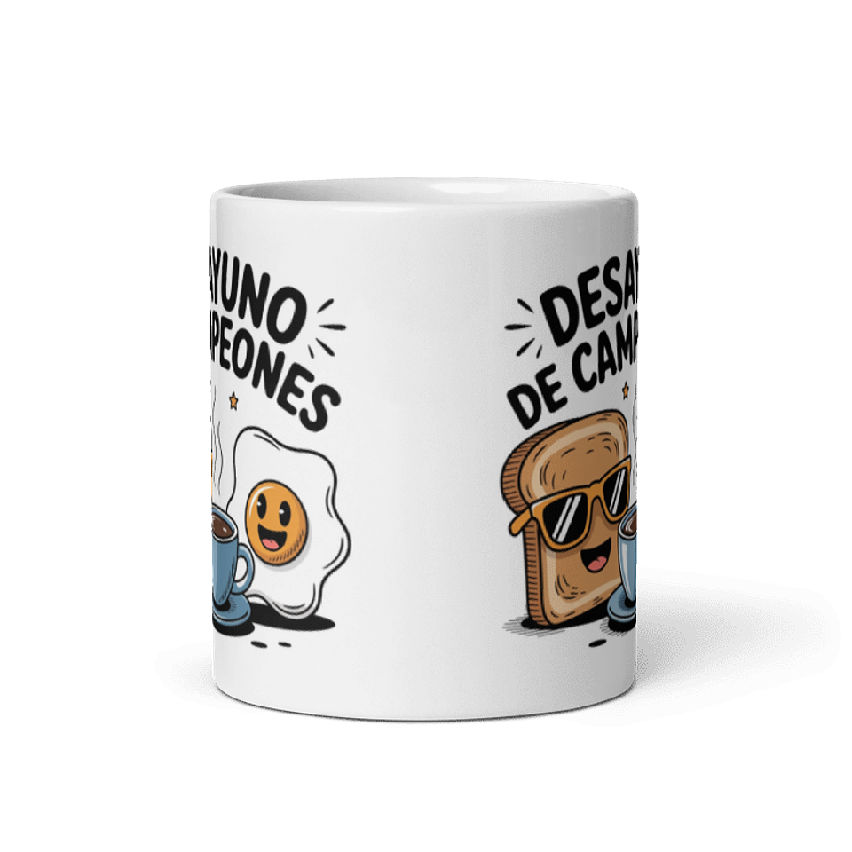 Taza Desayuno - Desayuno de campeones 3