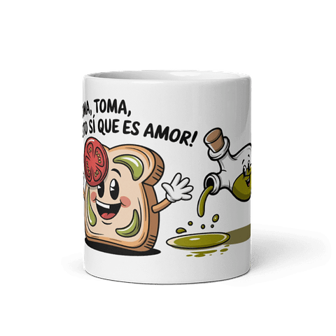 Taza Desayuno - Toma, toma ¡Esto si que es amor! 