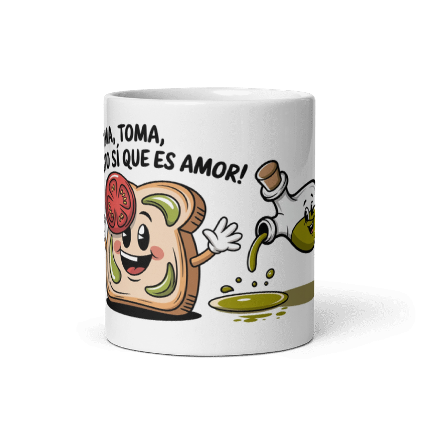 Taza Desayuno - Toma, toma ¡Esto si que es amor!  1