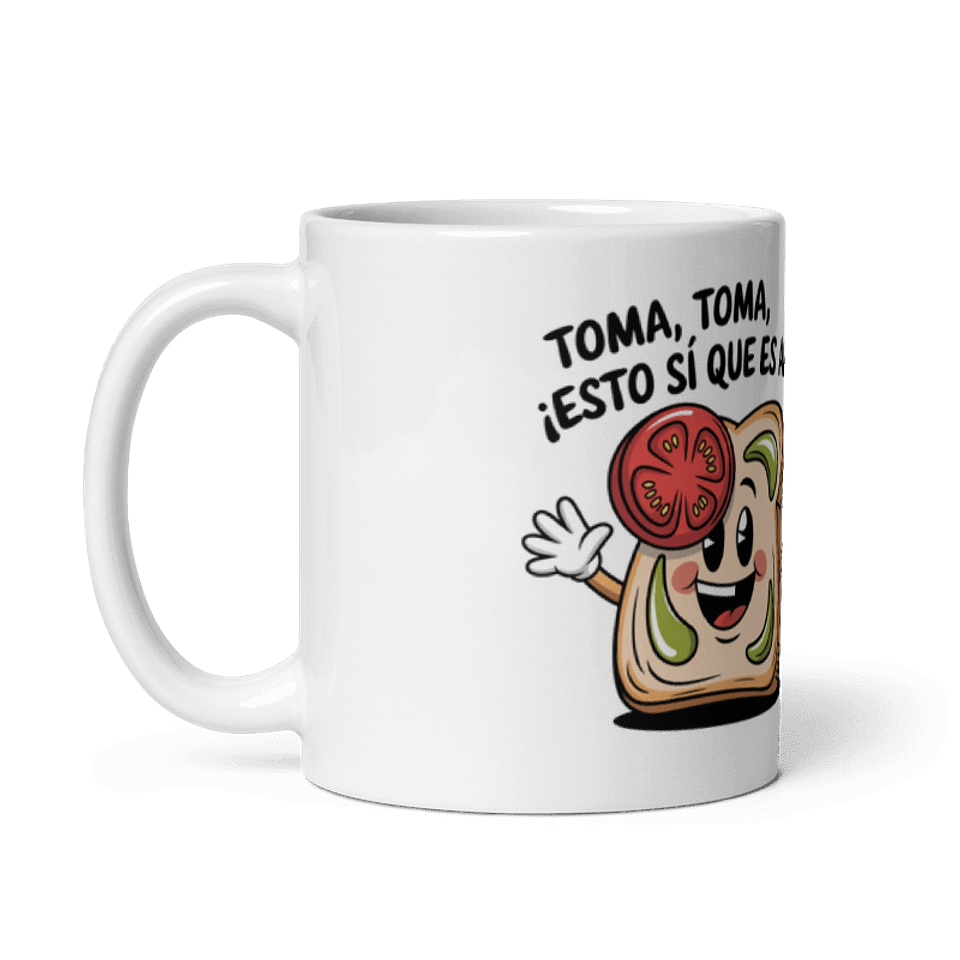 Taza Desayuno - Toma, toma ¡Esto si que es amor!  2