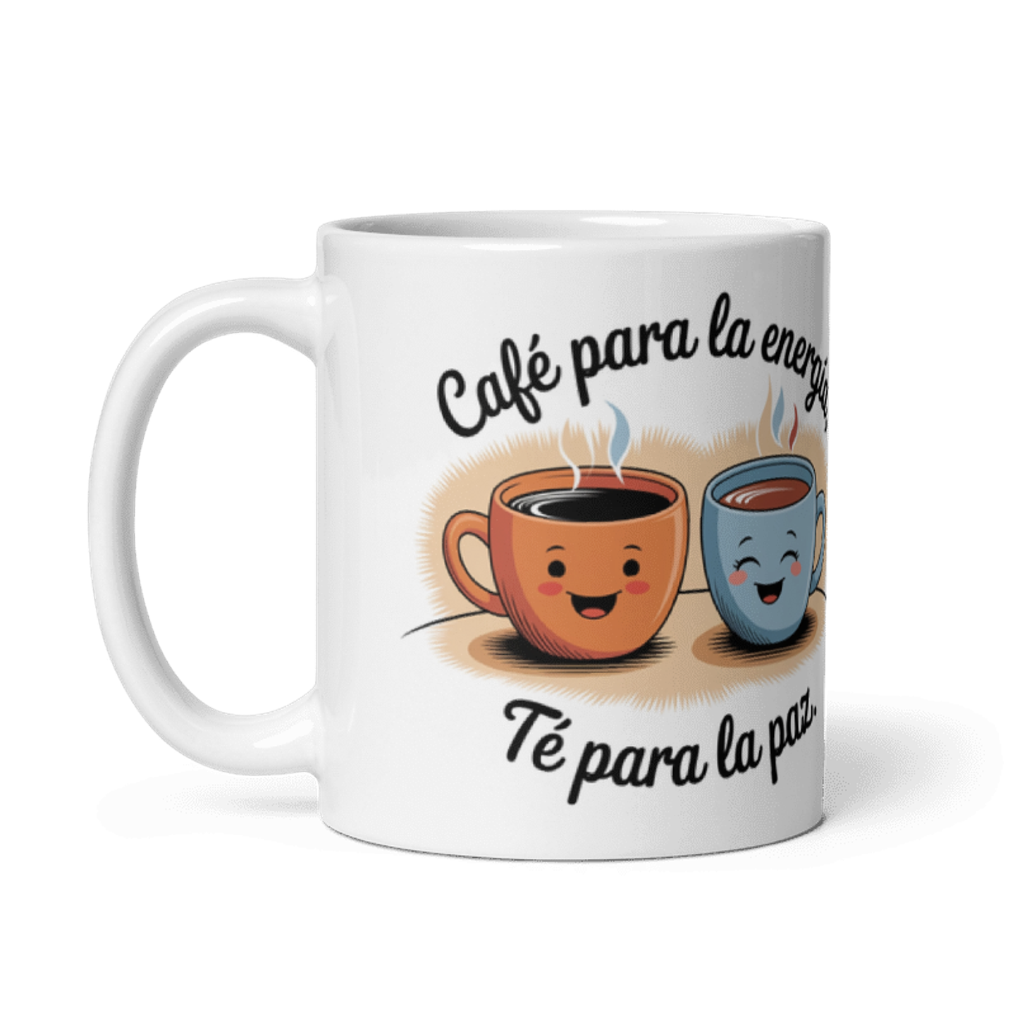 Taza de café - Café para la energía, té para la paz 2