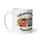 Taza de café - Café para la energía, té para la paz - Miniatura 2