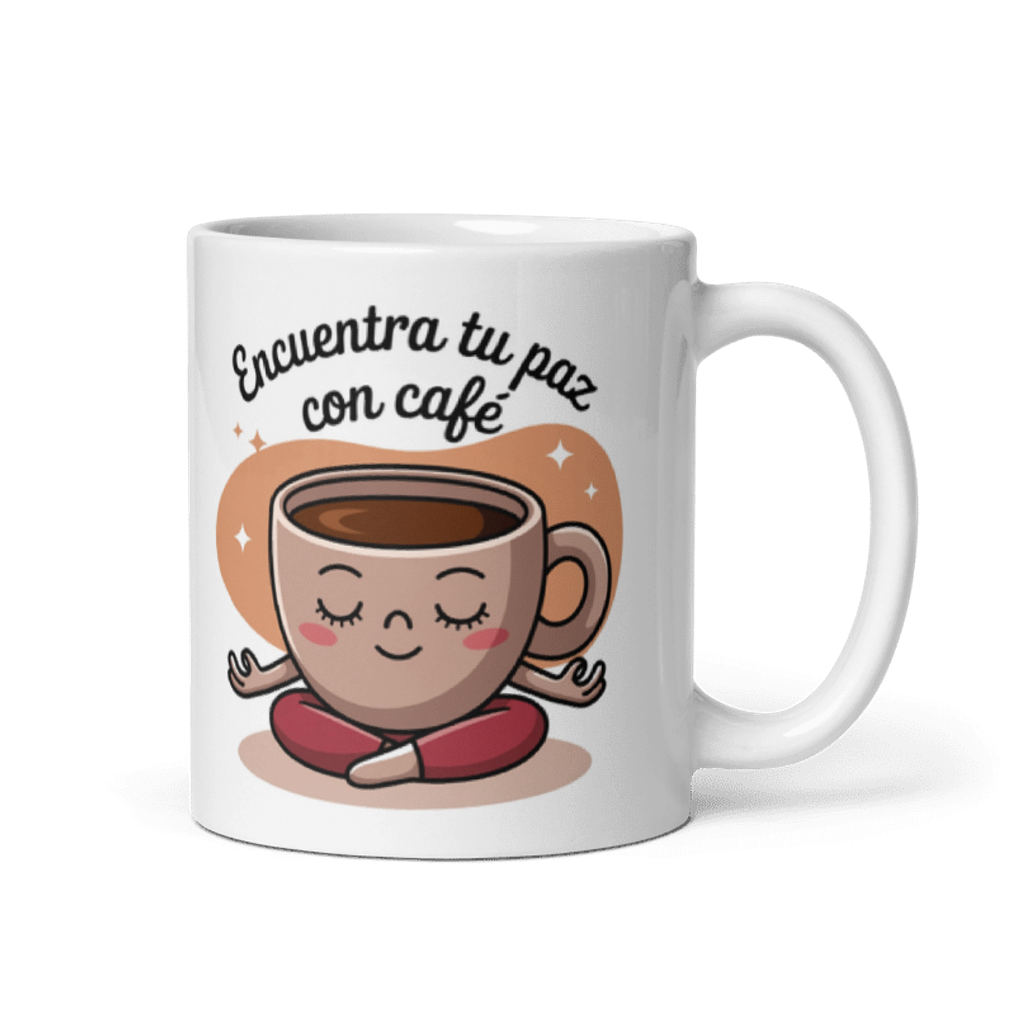 Taza de café - Encuentra tu paz con café  1