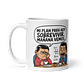 Taza Graciosa y Divertida - Mi plan para hoy: sobrevivir, mañana vemos - Miniatura 2