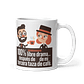 Taza Graciosa y Divertida - 100% libre drama...después de, de mi tercera taza de café - Miniatura 1